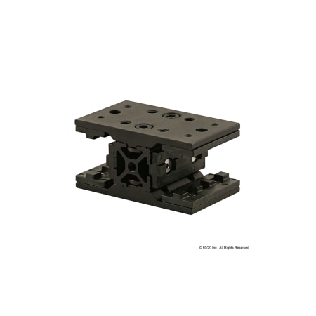 80/20 Black 10 S Short Dbl Unibearing Assem 6734-BLACK