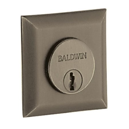 Baldwin Square Antique Brass Cylinders Antique Brass 6737.050