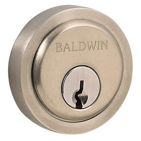 Baldwin Contemporary Lifetime Satin Nickel Cylinders Lifetime Satin Nickel 6738.056