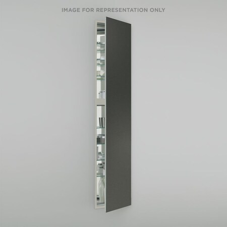 Robern M Series Cabinet, M Ser, 16X70, D6, Tgm, Rh Tinted Gray MC1670D611R