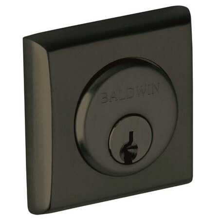 Baldwin Lakeshore Satin Black Cylinders Satin Black 6739.190