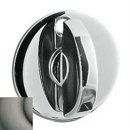 Baldwin Modern Round Antique Nickel Turns Antique Nickel 6750.151.EXT