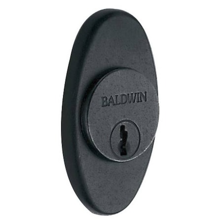Baldwin Oval Distressed ORB Cylinders Distressed 6754.402
