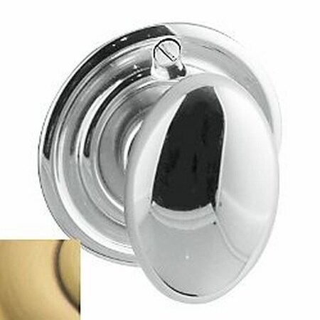 Baldwin Colonial Satin Brass with Brown Turns Satin Brass with Brown 6756.060.EXT