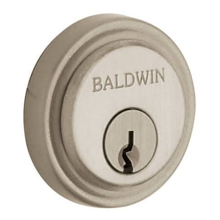Baldwin Colonial Lifetime Satin Nickel Cylinders Lifetime Satin Nickel 6757.056