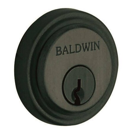 Baldwin Colonial Satin Black Cylinders Satin Black 6757.190
