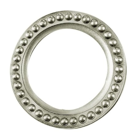 Baldwin Beaded Lifetime Satin Nickel Cylinders Lifetime Satin Nickel 6768.056