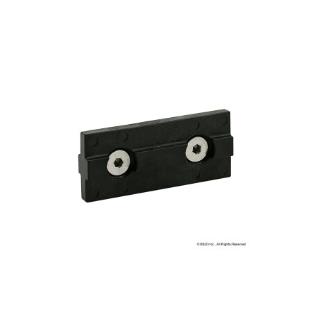 80/20 Double Keyed Black Bearing Pad 10 S 6793