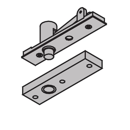 Ives Satin Brass Painted Pivot 7256TOPSP4 7256TOPSP4