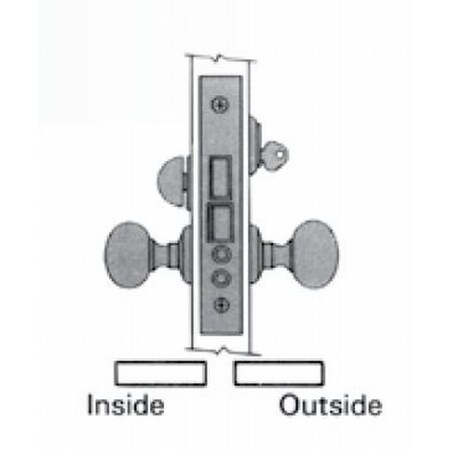 Baldwin Entry Handlesets Venetian Bronze 6800.112.LR