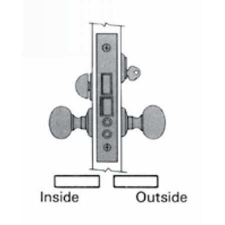 Baldwin Entry Handlesets Satin Black 6802.190.LR