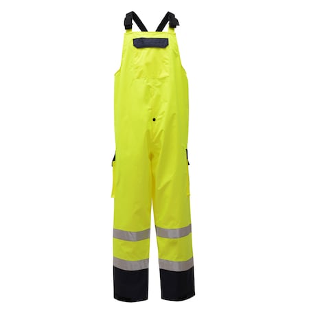 Gss Safety Class E Waterproof Bib w/2 Side Pckts 6805-2XL/3XL