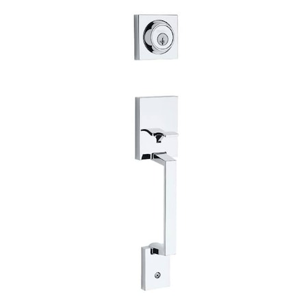 Kwikset Amador SGL CYL Exterior Handleset Smart 687AMDLIP-26S.DS