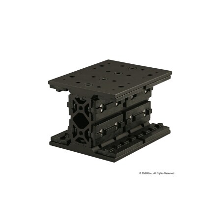 80/20 Black 15S Long Double Assembly 1530 X 6" 6883-BLACK