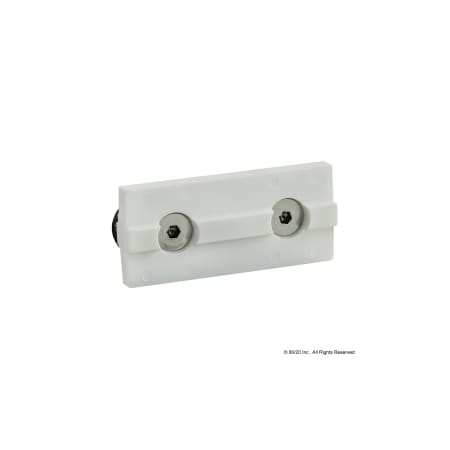 80/20 Double Keyed Wear Pads Uni White 15 S 6892