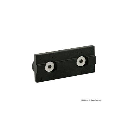 80/20 Double Keyed Wear Pads Uni Black 15 S 6893