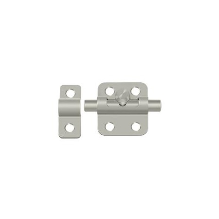 Deltana Barrel Bolt Satin Nickel 2" 2BBU15