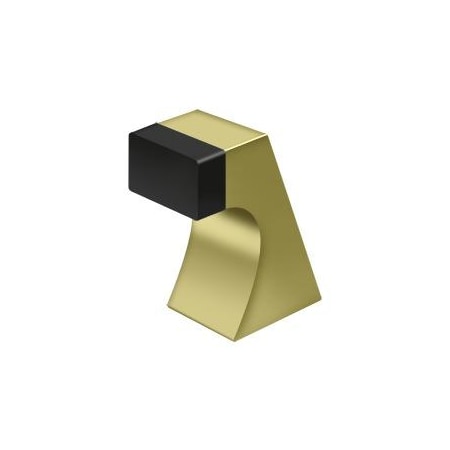 Deltana Contemporary Floor Door Bumper Bright Brass 2.5" FDB250U3