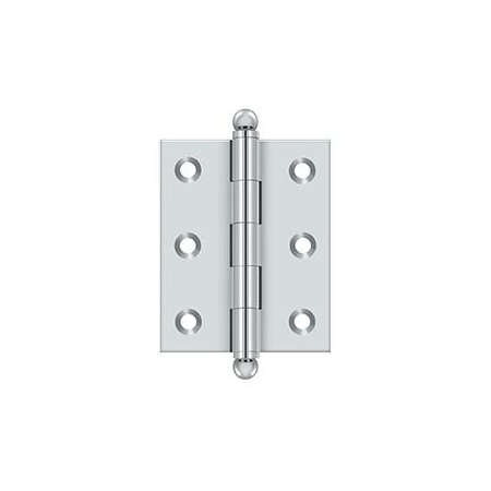 Deltana Bright Chrome Door and Butt Hinge CH2520U26