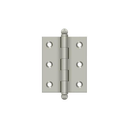 Deltana Satin Nickel Door and Butt Hinge CH2520U15