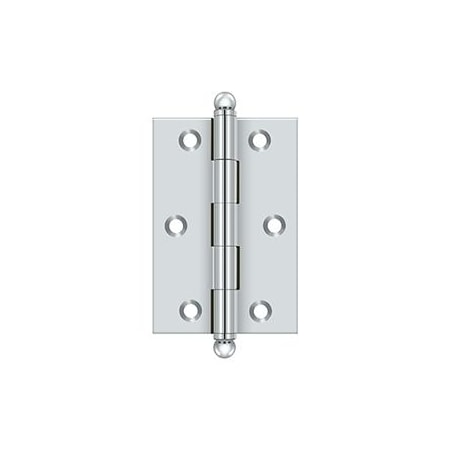 Deltana Bright Chrome Door and Butt Hinge CH3020U26