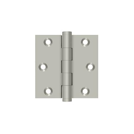 Deltana Satin Nickel Square Hinge DSB315