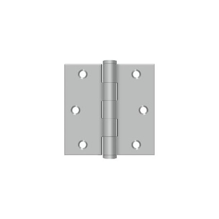 Deltana Satin Stainless Steel Square Hinge SS33U32D