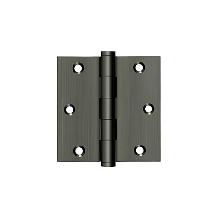 Deltana Antique Nickel Square Hinge DSB3515A