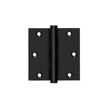 Deltana Black Door and Butt Hinge DSB3519