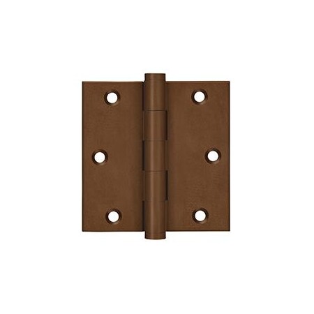 Deltana Bronze Rust Door and Butt Hinge DSB3510BR