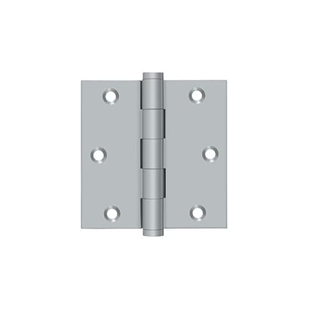 Deltana Satin Chrome Door and Butt Hinge DSB3526D