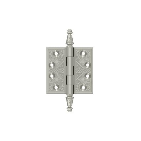 Deltana Satin Nickel Square Hinge DSBP35U15