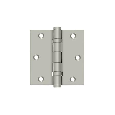 Deltana Satin Nickel Square Hinge DSB35B15