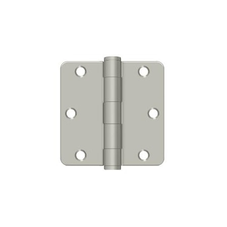 Deltana Satin Nickel Radius Hinge S35R4HD15