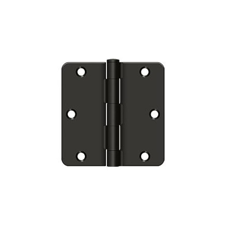 Deltana Oil Rubbed Bronze Radius Hinge S35R410B