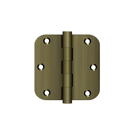Deltana Antique Brass Door and Butt Hinge DSB35R55