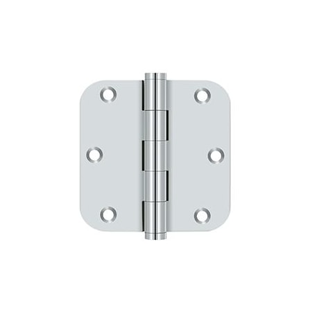 Deltana Bright Chrome Radius Hinge DSB35R526
