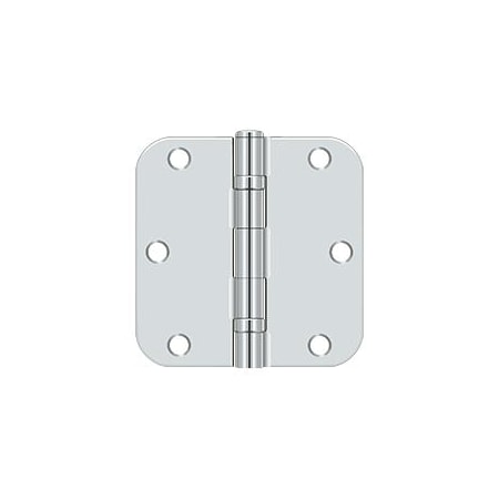 Deltana Bright Chrome Radius Hinge S35R5BB26