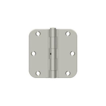 Deltana Satin Nickel Radius Hinge S35R5N15