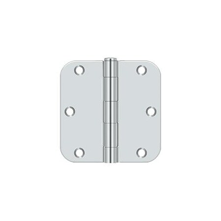 Deltana Bright Chrome Door and Butt Hinge S35R5BK26