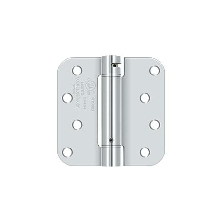 Deltana Bright Chrome Spring Hinge DSH4R526