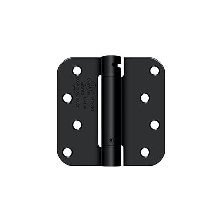 Deltana Black Spring Hinge, Holes per Leaf: 4 DSH4R51B