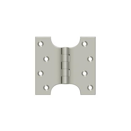Deltana Satin Nickel Door and Butt Hinge DSPA4040U15