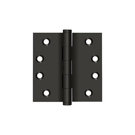 Deltana Oil Rubbed Bronze Square Hinge DSB4N10B