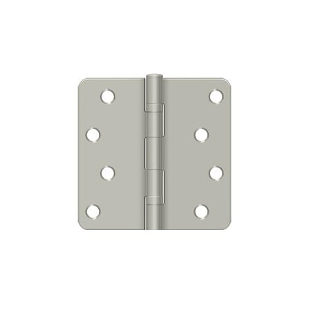 Deltana Satin Nickel Radius Hinge S44R4BB15