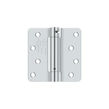Deltana Bright Chrome Spring Hinge DSH4R426