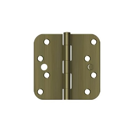 Deltana Antique Brass Door and Butt Hinge S44R5BK5S