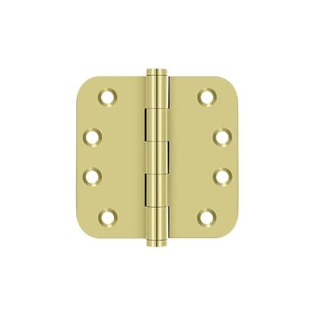 Deltana Bright Brass Door and Butt Hinge DSB4R53