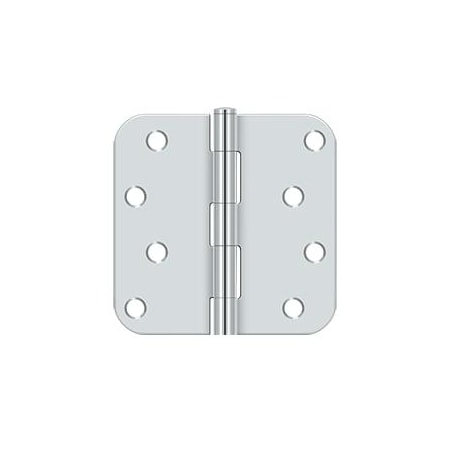 Deltana Bright Chrome Door and Butt Hinge S44R526