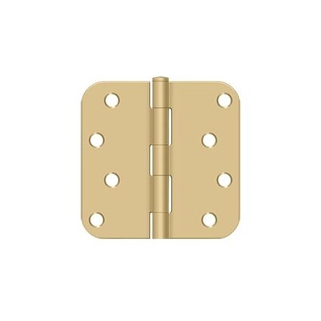 Deltana Satin Brass Door and Butt Hinge S44R5BK4